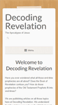 Mobile Screenshot of decodingrevelation.org