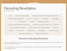 Tablet Screenshot of decodingrevelation.org